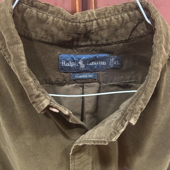 Mens Ralph Lauren Corduroy Shirt - Picture 3 of 3